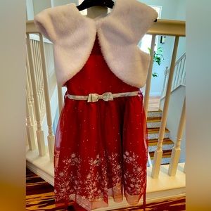 Girls Holiday dress size 8
